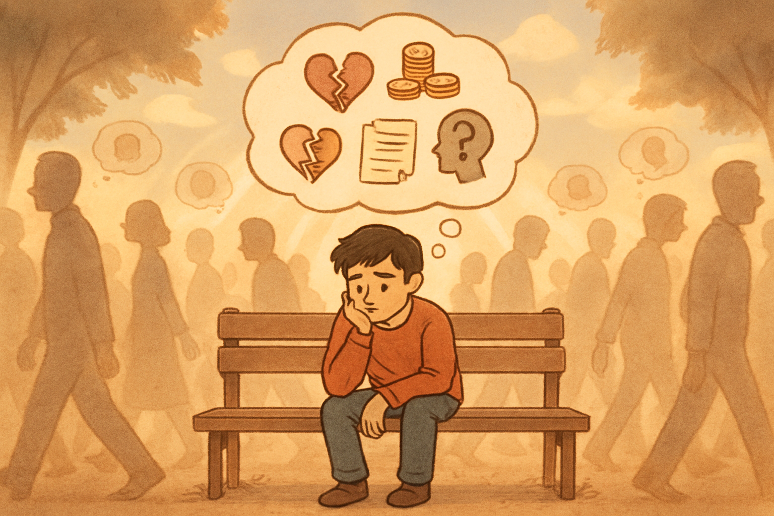 Why We Feel Like We’re the Only Ones Struggling