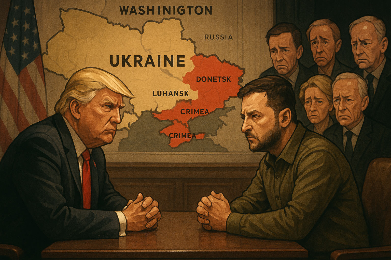 Monday’s Washington meeting between Trump and Zelensky