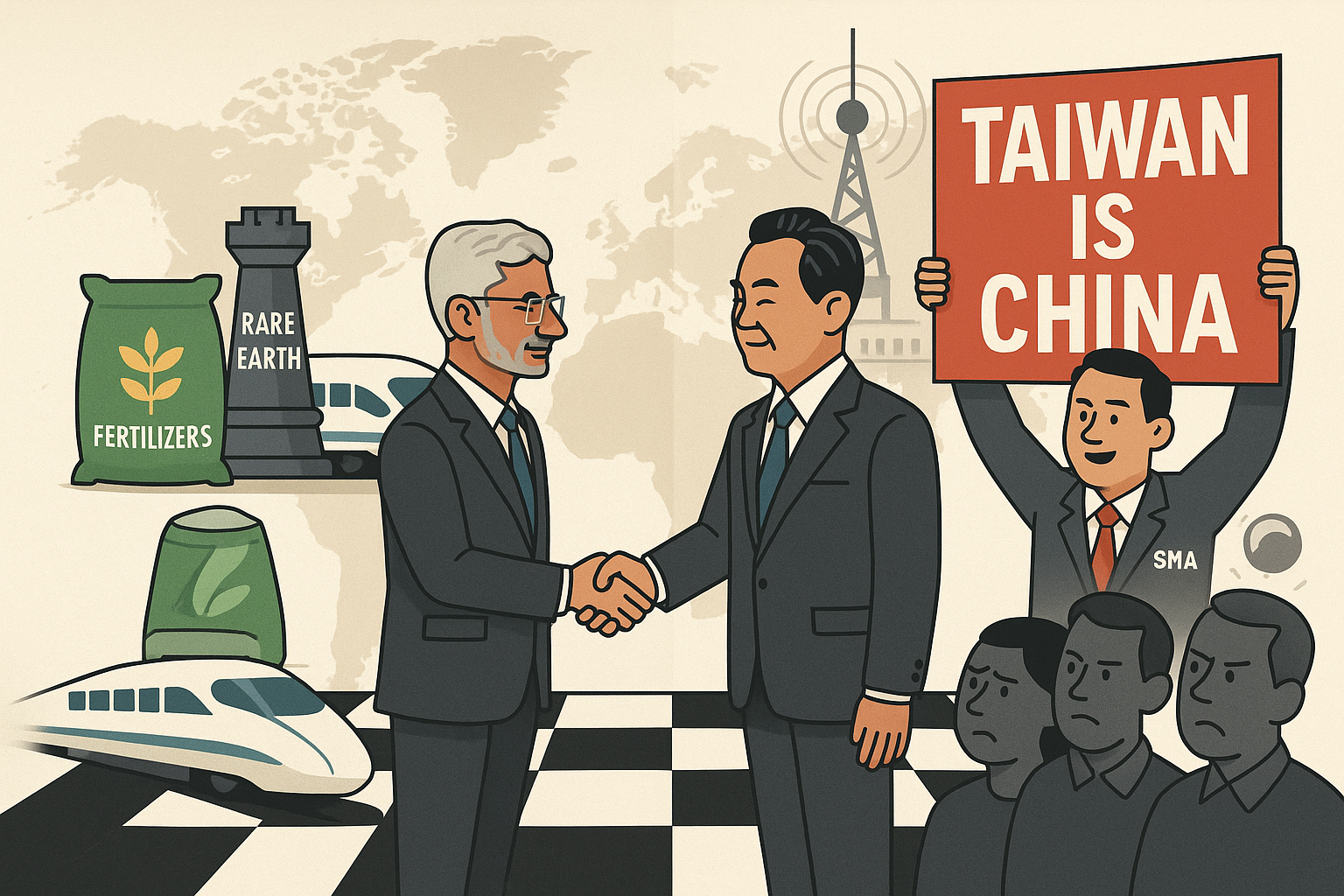 India–China Talks 2025 Big Promises, Bigger Propaganda