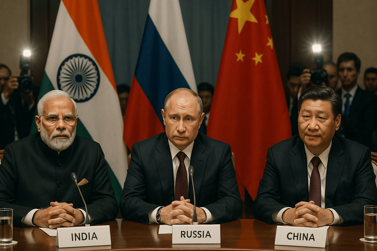 India Russia China Come Together