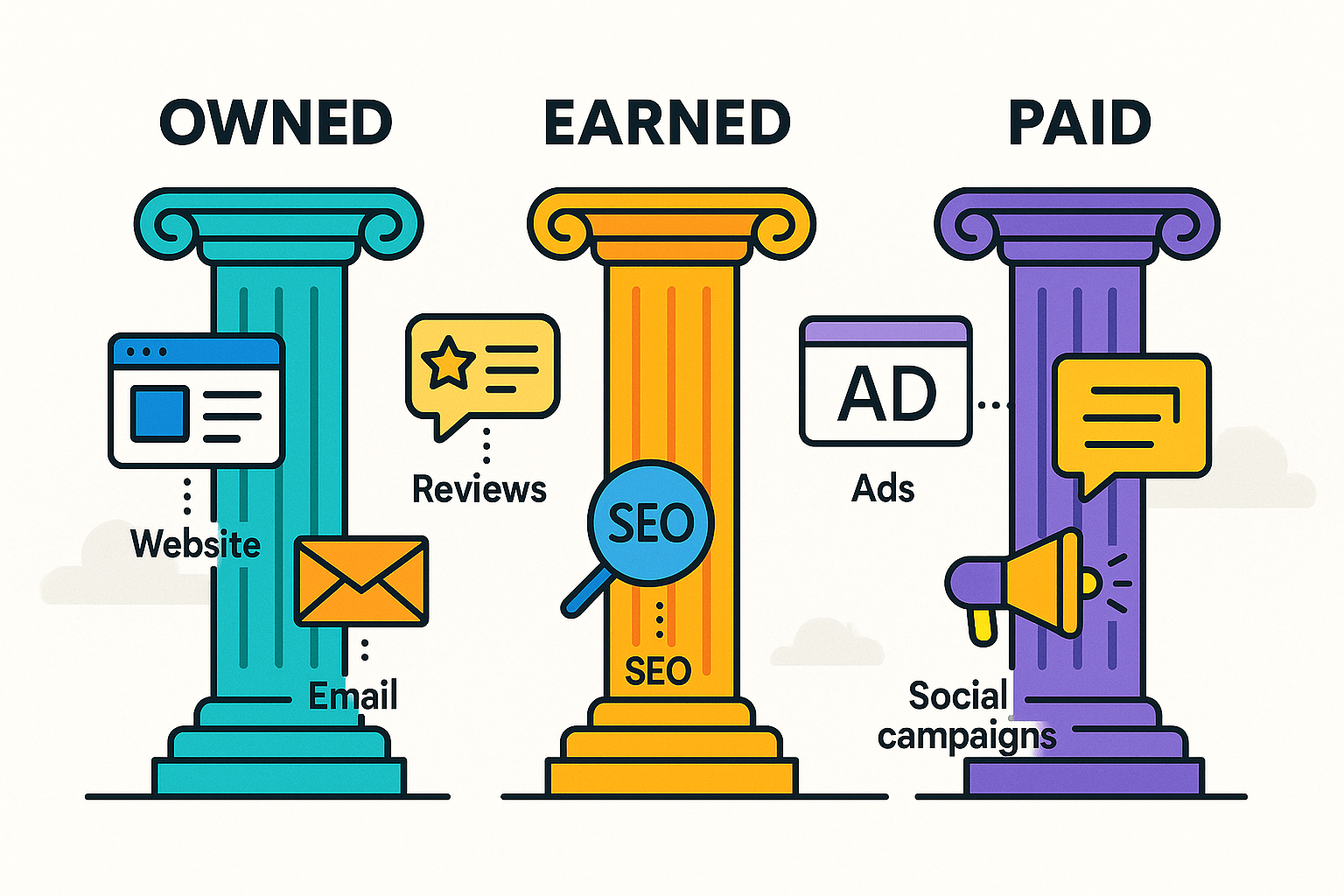 Owned, Earned & Paid Media:Digital Marketing Channels