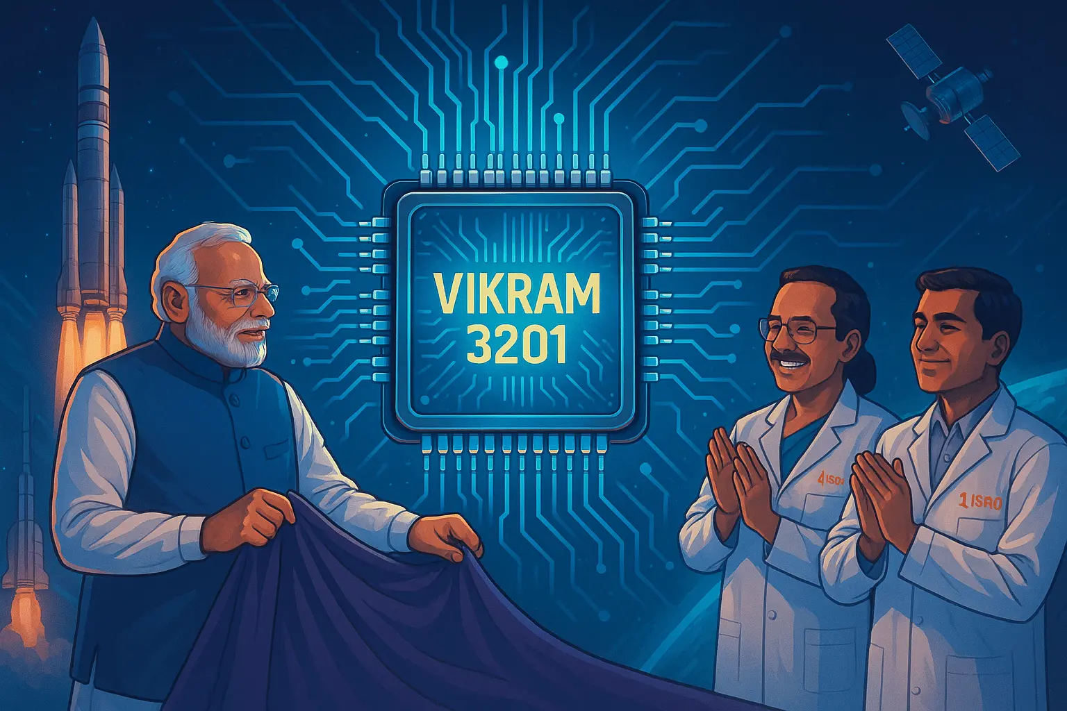 Vikram 3201 India’s First Indigenous Microchip