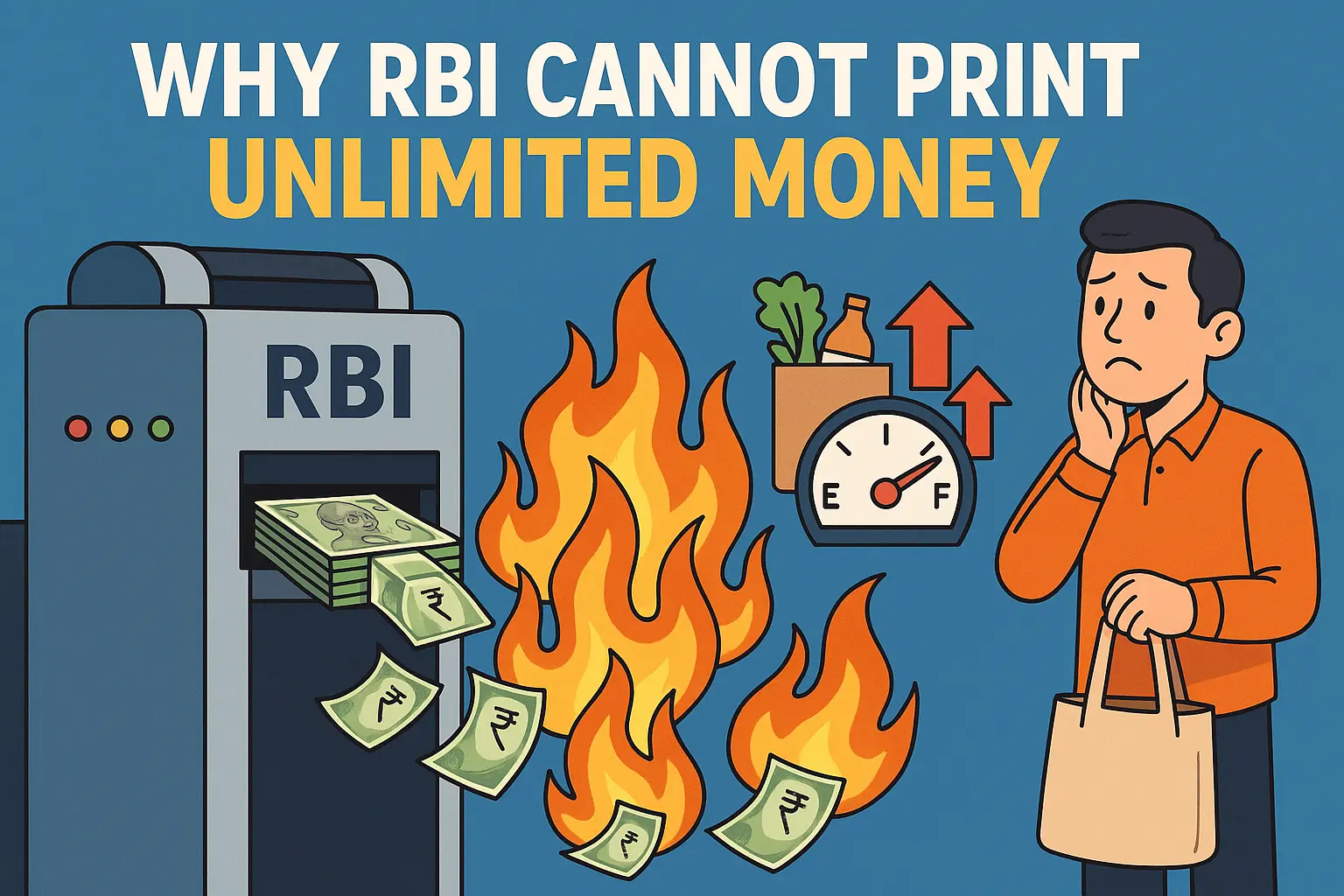 Why RBI Cannot Print Unlimited Money