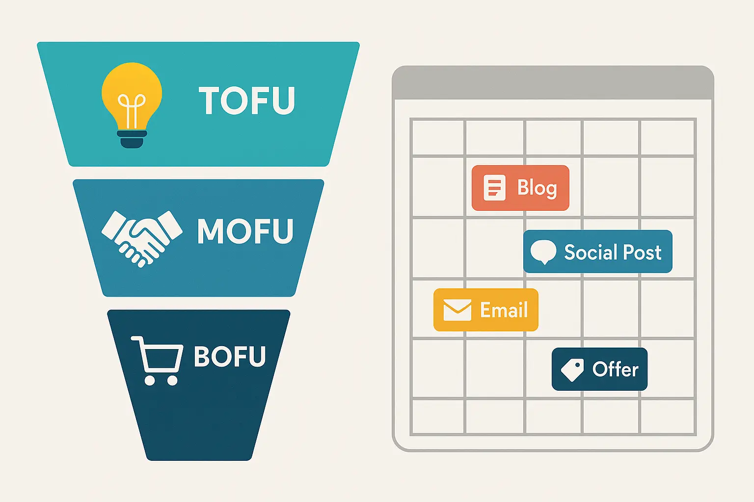 Marketing Funnel & Calendar
