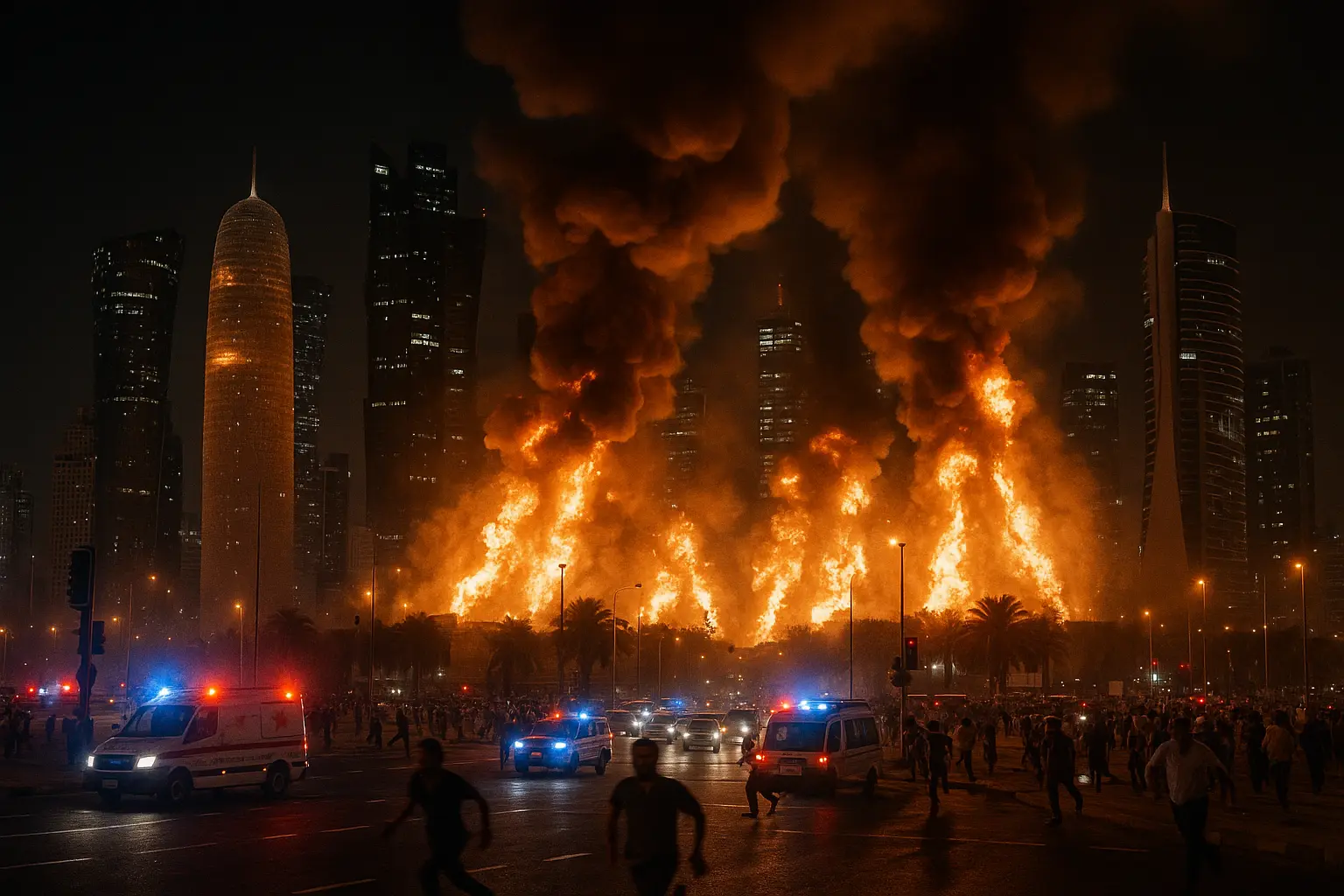 Israel Qatar war