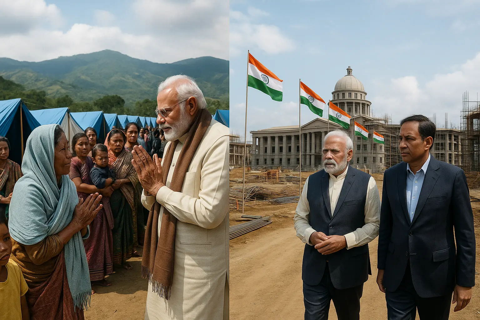 PM Modi’s First Visit to Manipur