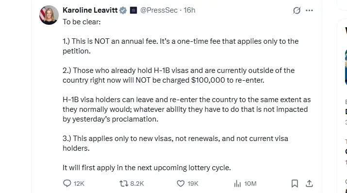 H-1B visa Fee Rule