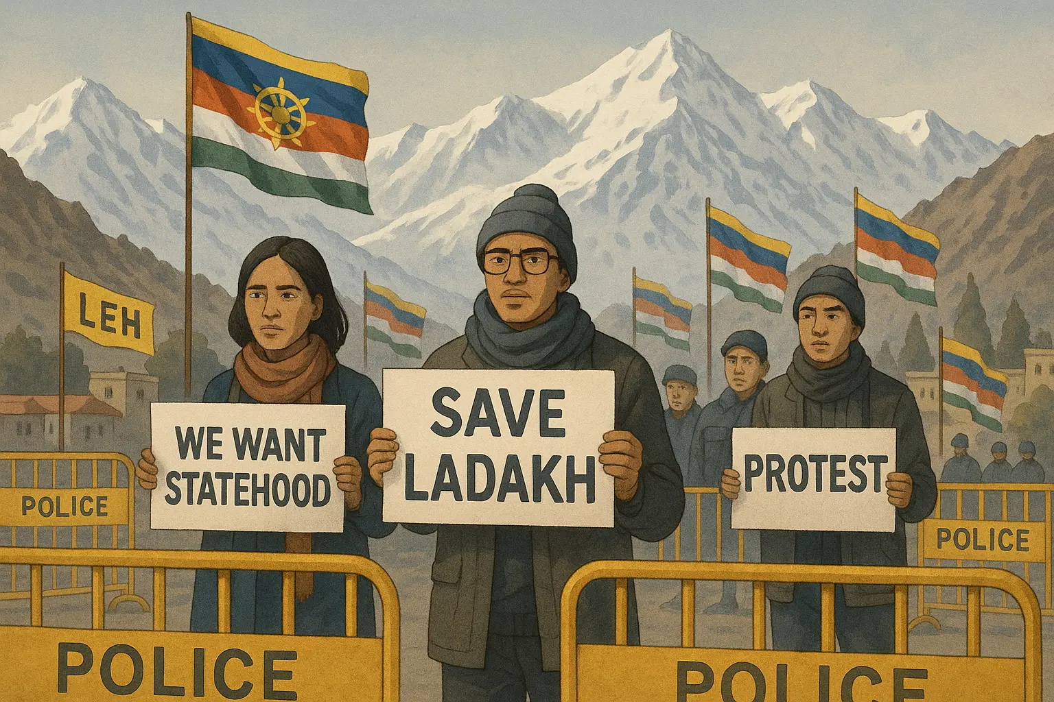 Ladakh Protests Explained