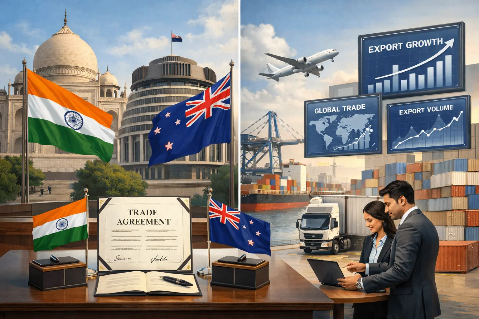 India New Zealand FTA economic impact